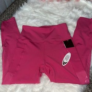TKO Fuchsia Workout Leggings NWT with Pockets